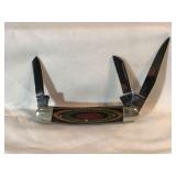 Frost Cutlery Frostwood Handle Pocket Knife