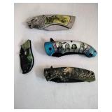 Bears & Native American Pocket Knives