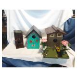 Custom Crafted Bird Houses (3)