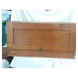 Antique Wood Map Box