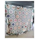 Antique Hand Stitched Quilt