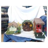 Custom Crafted Bird Houses (3)