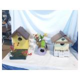 Custom Crafted Bird Houses (3)