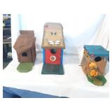 Custom Crafted Bird Houses (3)