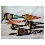 Vintage Canada Souvenir Pennants