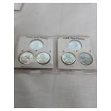 2 Sets 1943 Steel War Pennies