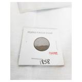 1858 Flying Eagle Cent