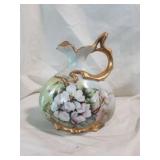 Vintage Hand Painted Pitch Vase