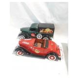Die-Cast Coca-Cola Cars 1:19 Scale.