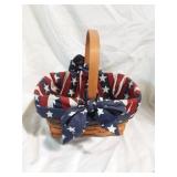 1991 Longaberger July 4th Basket