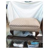 Vintage Upholstered Foot Stool