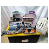 Large Storage Tote with New Items