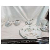 Lefton Porcelain Anniversary Items.