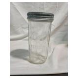 Antique Ball Freezer Jar with Zinc Lid