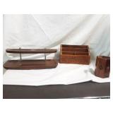 Vintage Wood Organizers