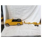 Vtg 1969 Tonka Jeepster with Trailer