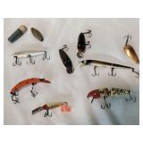 Lot of Vintage Fishing Lures
