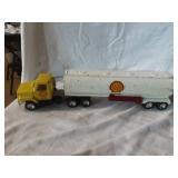 Vtg Ertl Die Cast Shell Fuel Truck