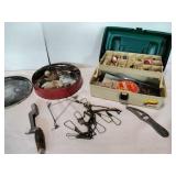 Plano Tackle Box with Flies and Misc Fishing Items