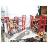 Hot Wheels 3 Alarm Fire Station