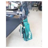 Ping Golf Bag with Clubs