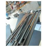 Lot of Vtg Golf Clubs