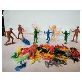 Assortment of Large and Small Cowboys & Indians