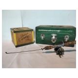Vintage Telescopic Fishing Rod-Vintage Boxes