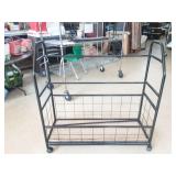 Mobile Golf Bag Rack