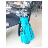 Voit Golf Bag with Clubs