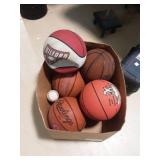 Basketballs Lot of 5