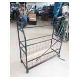 Portable Metal Fram Golf Bag Rack