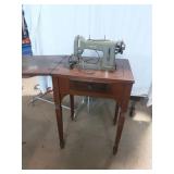 Vtg Necchi BF Sewing Machine