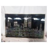 Foil Art Ney York Skyline