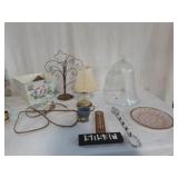 Home Decor, Crackle Lamp