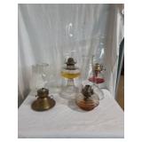 Vintage Oil Lamps