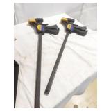 Pair of Quick Grip Bar Clamps