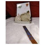 A small lacy Tablecloth plus more