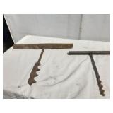 Pair of Antique Hand Drills