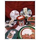 Christmas and other tins
