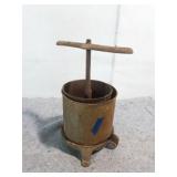 Vintage Juicy-Fruit Cast Iron Juicer
