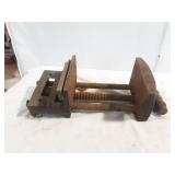 Vtg Abernathy 70D Woodworking Vise