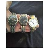 Three Timex watches