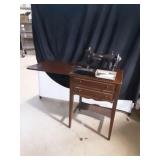 Vtg White Rotary Electric Sewing Machine