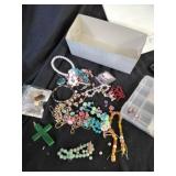 Beads , pins, buttons