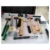 Assortment of Hammers