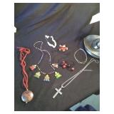 Five necklaces