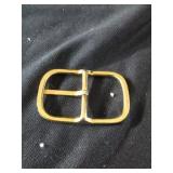 Solid Brass Belt Buckle