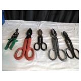 Tin Snips 5 Pair