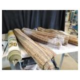Lot of 5 Woven Floor Runners